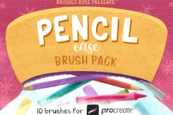 Crayon Procreate Brush pack
