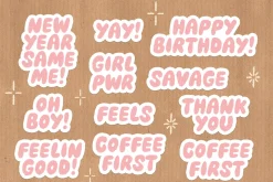 Crazy Diamond Fonts + Doodles