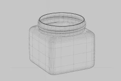 Cream jar 03