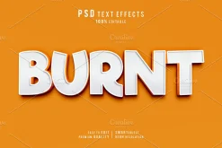 Creative Bold 3d text effects