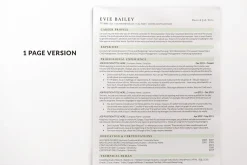 Creative ATS Resume Template Pages