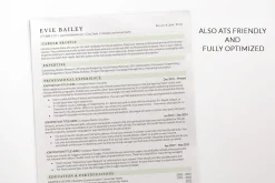 Creative ATS Resume Template Pages
