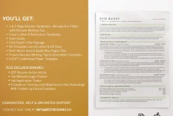 Creative ATS Resume Template Pages