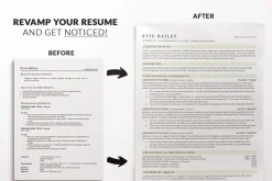 Creative ATS Resume Template Pages