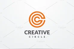 Creative Circle - Letter C Logo