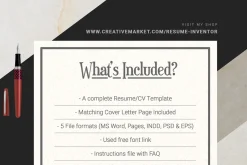 Creative Impact Resume Template