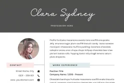 Creative Resume Template for Word