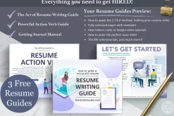 Creative Resume Template Word CV