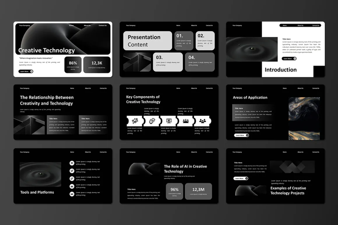 Creative technology - Google Slides