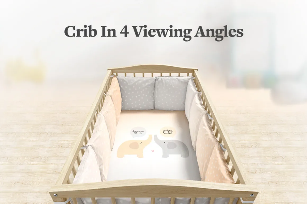 Crib Bedding Mockups Bundle