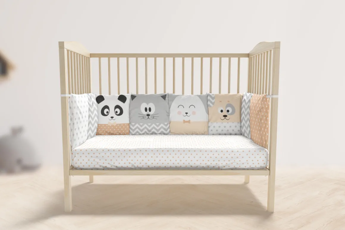 Crib Bedding Mockups Bundle