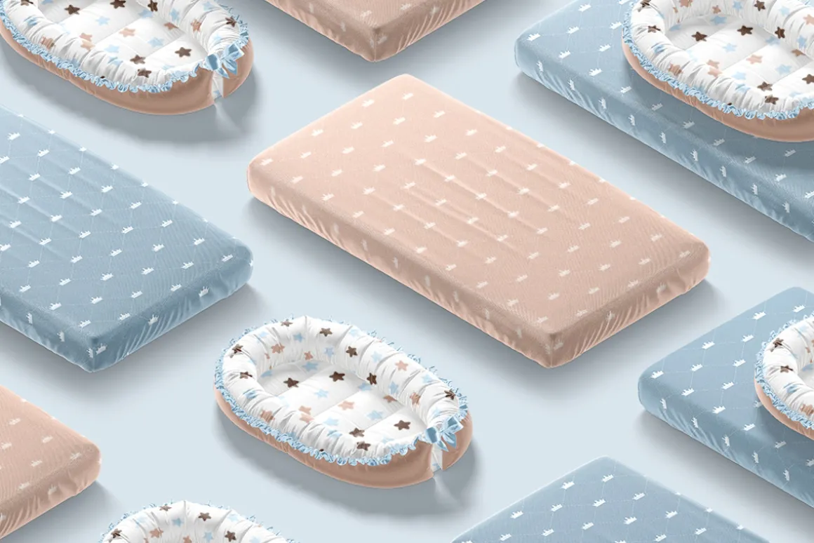 Crib Bedding Mockups Bundle
