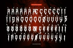 Critica | Black Metal Font