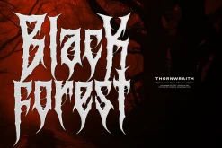 Critica | Black Metal Font