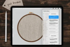 Cross Stitch Embroidery Brushes v2