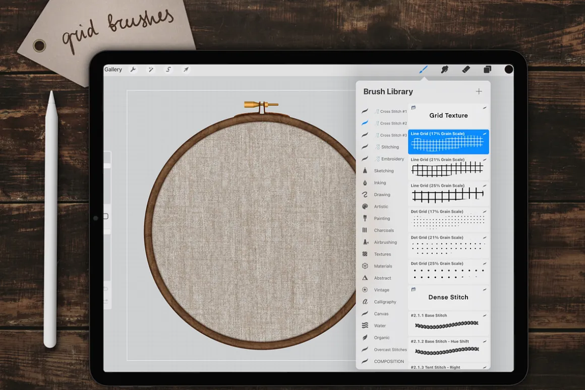 Cross Stitch Embroidery Brushes v2