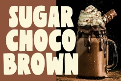 Crumble Cheesecake Bold Playful Font