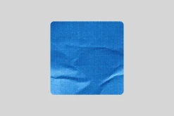 Crumpled Square Sticker Mockup