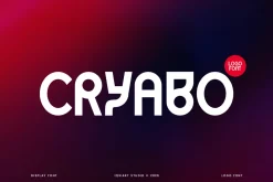 Cryabo - Unique Font