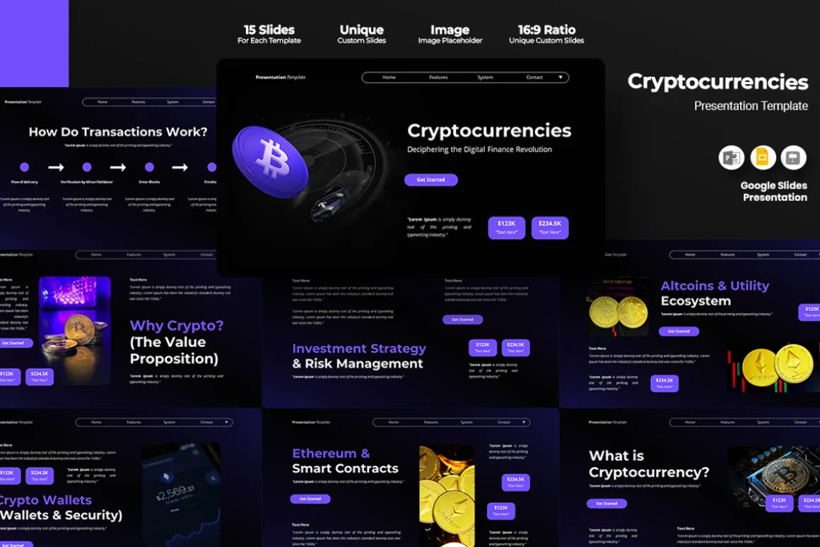 Cryptocurrencies - Google Slides