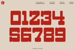 CS Misley – Slab Serif Font