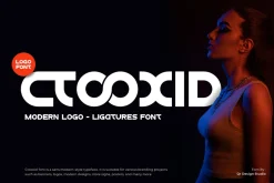 Ctooxid - Creative Logo Font
