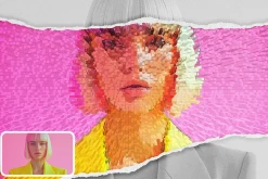 Cubed Extrude Photo Effect