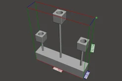 Cubic Candelabrum 3D Printing