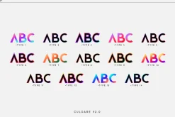 Culoare V2.0 OTF-SVG family.