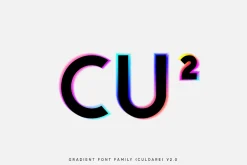 Culoare V2.0 OTF-SVG family.