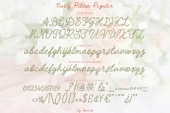 Curly Ribbon Handwritten Whimsy Font