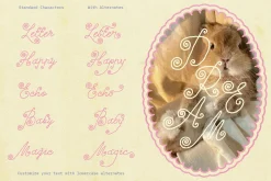 Curly Story Cute Script Font