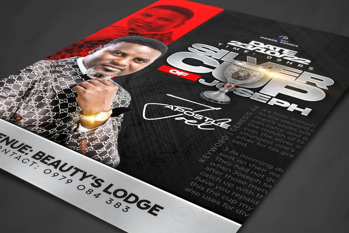 Customizable Church flyer template