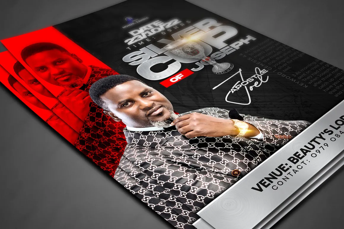 Customizable Church flyer template