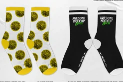 CUSTOM SOCKS MOCKUP