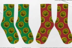 CUSTOM SOCKS MOCKUP