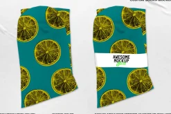 CUSTOM SOCKS MOCKUP