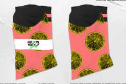 CUSTOM SOCKS MOCKUP