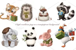 Cute Animals Clipart