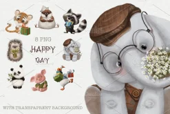 Cute Animals Clipart