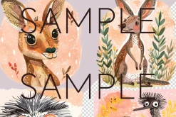 Cute Australian Animal Clipart PNG