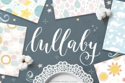 Cute baby patterns, prints, clipart