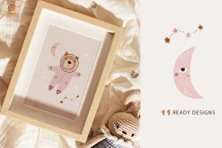 Cute Cosmic Astronaut Girls