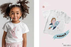 Cute Cosmic Astronaut Girls