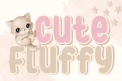 Cute Fluffy - Handwritting
