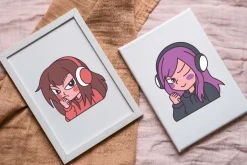 9 Cute Gamer Girl Wearing Headset