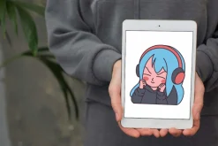 9 Cute Gamer Girl Wearing Headset