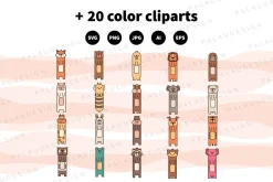 Cute Kawaii Animals Bookmarks