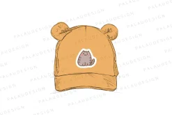 Cute kawaii cat