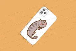 Cute kawaii cat